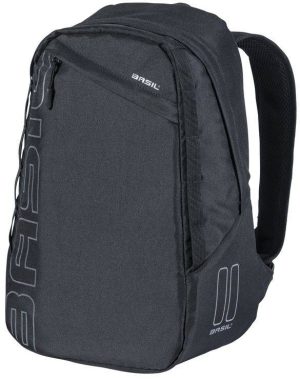 Fietsrugzak Basil Flex Backpack 17 liter 33 x 17 x 52 cm - zwart