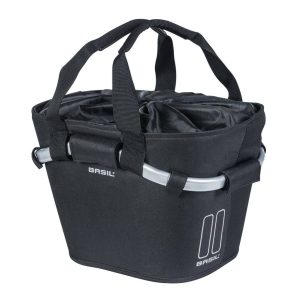 Fietsmand Basil Classic Carry All Front 15 liter 28 x 37 x 25 cm - zwart