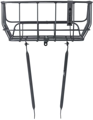 Fietsmand Basil Portland Front 25 liter 43 x 36 x 22 cm - mat zwart