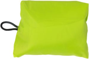 Regenhoes Basil "Keep Dry and Clean" - horizontaal - neon geel