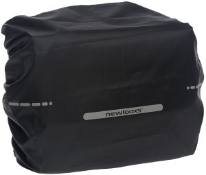 Regenhoes New Looxs voor enkele fietstassen 48cm x 55cm met reflectie - zwart
