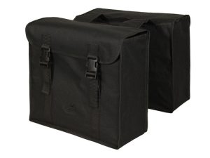 Dubbele fietstas Greenlands 34 liter 37 x 33 x 14cm (2x) - zwart / zwart