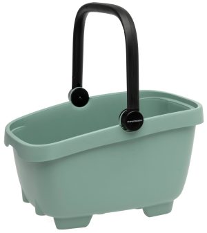 Gerecyclede (honden)fietsmand New Looxs Clipper 28 liter - 49 x 37 x 29 cm - groen