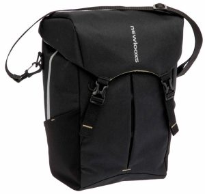 Enkele fietstas New Looxs Sports 20 liter 32 x 18 x 40 cm - zwart