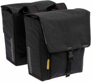 Dubbele fietstas New Looxs Tulum 32 liter 35 x 17 x 37 cm (2x) - zwart