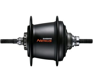 Versnellingsnaaf Shimano Nexus 7 SG-C3001 voor rollerbrakes / velgrem - 32 gaats - zwart