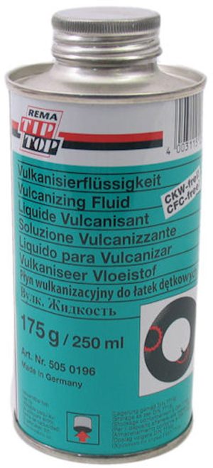 Solutie TipTop vulkaniseervloeistof blik groen 175gr