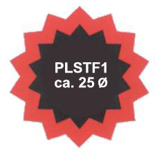 Binnenbandpleister Tip Top F1 ø25mm (100 Stuks)