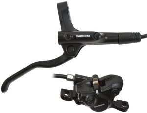 Hydraulische schijfremset Shimano MT200 achter - zonder remschijf - zwart