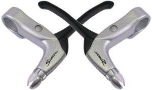 Remgreepset Saccon voor rollerbrake - 4 vingers - satijn / mat zwart