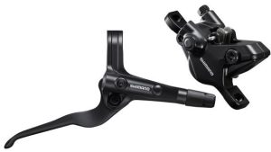 Hydraulische schijfremset Shimano MT402-3 / MT410 achter - zonder remschijf - zwart