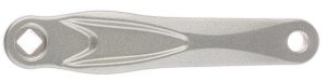 Crankarm links Miranda Alfa 1 170mm - zilver gecoat