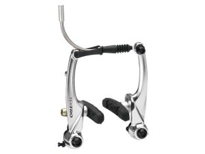V-brake Tektro M530 824.12 (V/A) inclusief remblokken - zilver