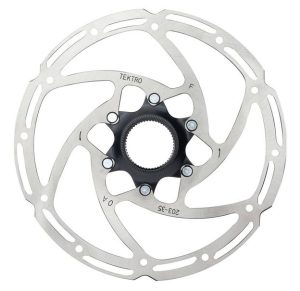 Remschijf Tektro Tr203-35 ø203mm Centerlock - zilver (werkplaatsverpakking)