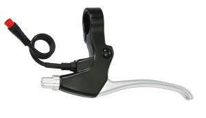 Remgreepset Saccon LEBK74A5P0S E-bike met remonderbreker - zwart/zilver
