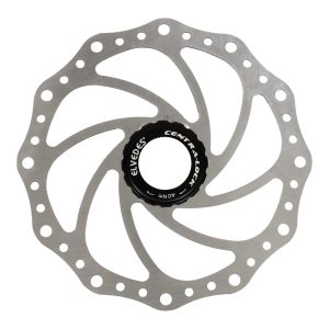 Remschijf Elvedes SC14 RVS ø180mm met 6 remschijfboutjes Center Lock