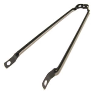 Spatbordstang 28"  - zwart