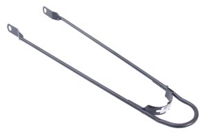 Spatbordstang 28" Tour met Bumper  Mat-Zwart