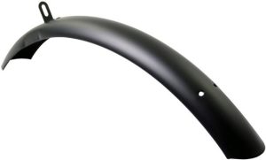 Voorspatbord 28" transport Urban 60 mm breed - mat zwart