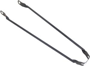 Spatbordstang 28"  - mat zwart