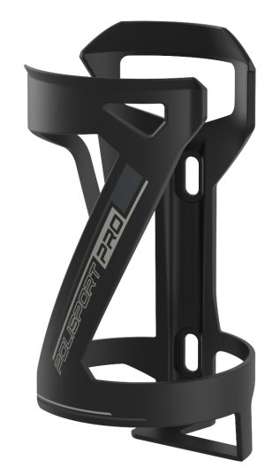 Bidonhouder Polisport Side Cage - zwart/grijs
