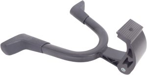 Middenstandaard 28" Edge Double 2-poot 30cm aluminium - zwart