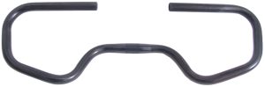 Vlinderstuur Kalloy city / trekking aluminium 25,4x595 mm - zwart