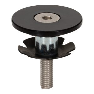 Elvedes balhoofdplug met vlakke bovenkant voor 1 1/8" metalen vorkbuis