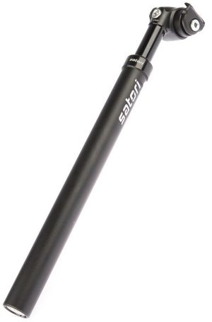 Zadelpen verend Satori Elegance LT ø27.2 mm / 350 mm - mat zwart