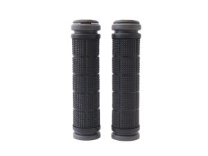 Handvatset GP06 Zwart 128mm 2-componenten, 2-kanten open
