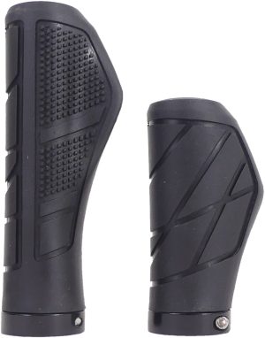 Handvatset Edge Urban - 135/95mm - Met lockring - zwart