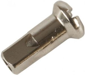 Spaaknippel Alpina 14G - ø4mm / M2.3 / 12.3mm lang - zilver (144 stuks)