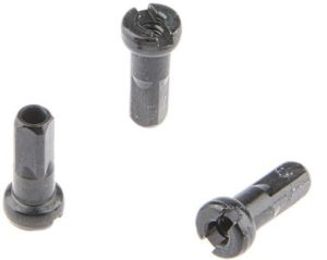 Spaaknippel Alpina 14G - ø4mm / M2.3 / 12.3mm lang - zwart (144 stuks)