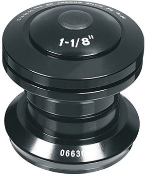 Balhoofdset Ergotec A118SAK ahead 1 1/8" zonder draad  - zwart