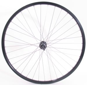 Voorwiel 28/29" / 622x19C Ryde Andra 30 velg met Shimano FH-MT200 naaf voor Center Lock remschijf - zwart