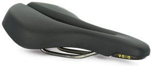 Fietszadel Selle Royal Vaia Moderate - Adventure Time - zwart