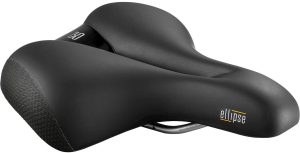 Fietszadel Selle Royal Ellipse Relaxed - Urban Life - zwart