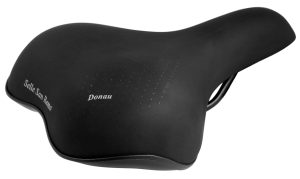 Fietszadel Selle San Remo Donau voor stads-/trekkingfietsen - zwart