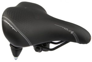 Fietszadel Selle Bassano Volare XXL Cruiser - zwart