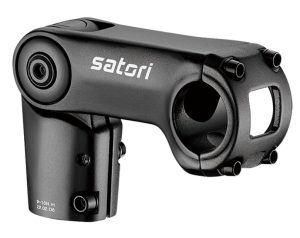 Stuurpen Satori Hatchback verstelbaar Ø31.8/110mm - mat zwart