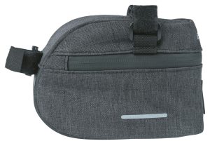 Zadeltas M Basil Discovery 365D 1.0 liter 10 x 9 x 15 cm - zwart melee