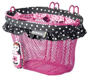 Kindermand Basil Jasmin Baboushka 28 x 20 x 18 cm - roze