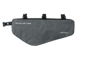 Frametas Basil Navigator Storm M 2.2 liter 16 x 38 x 6 cm - zwart