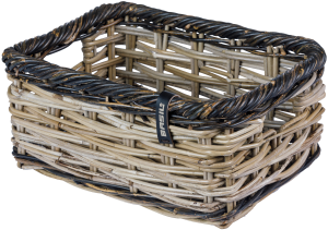 Fietsmand Basil Dijon S  27 x 39 x 18 cm - grijs zwart