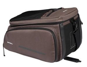 Bagagedragertas Basil Move MIK 26 liter 24 x 33 x 18 cm - bruin