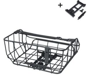 Achtermand Basil Portland MIK 25 liter - zwart