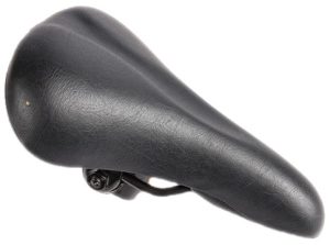 Fietszadel voor 20-24" kinderfiets - zwart