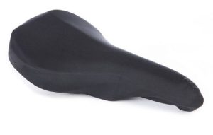 Zadeldek Mirage Sport/Race van stretch nylon - zwart