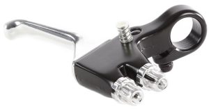 Remgreep rechts Mirage dubbele kabel - zwart/zilver (bulkverpakking)