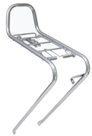 Retro voordrager 28" Steco - chroom